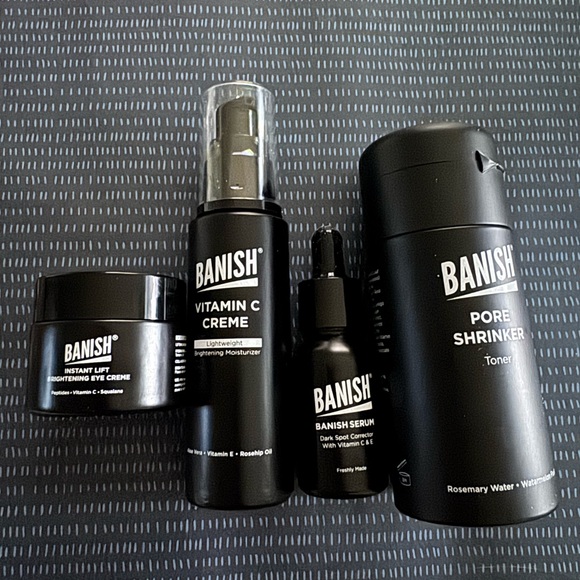 banish skincare Other - Banish skincare kit pore shrinker vitamin c dark spot eye lift